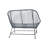 InLove Indoor/Outdoor Handmade Loveseat-36018139