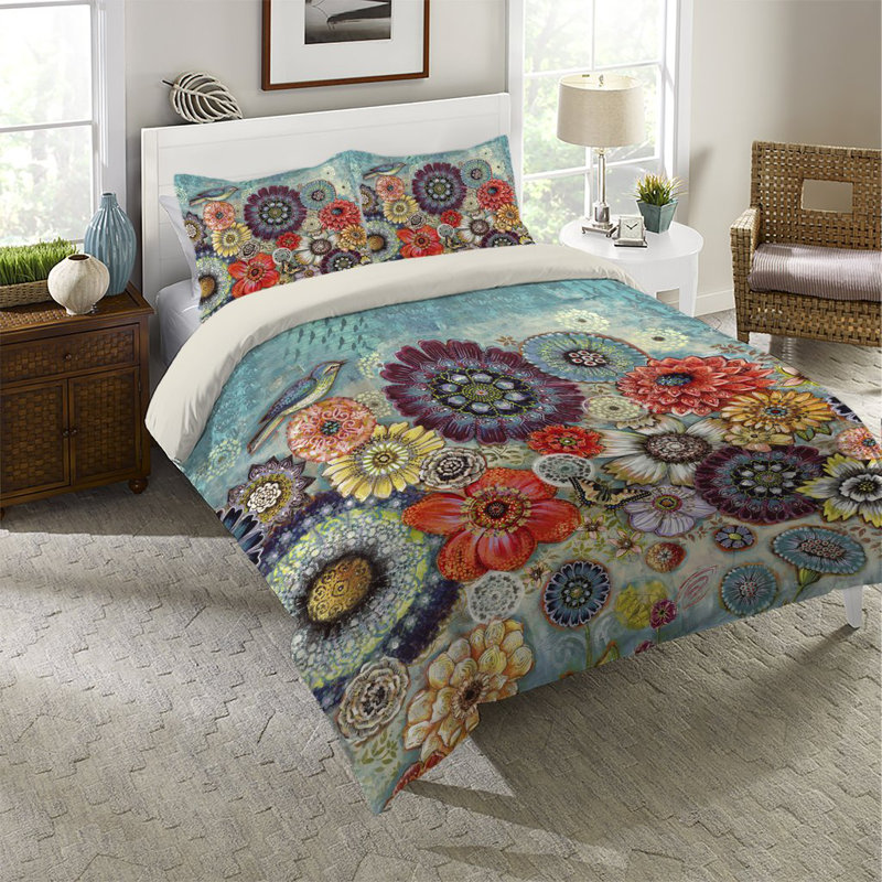  Taie décorative Trumann Blue Bird Boho