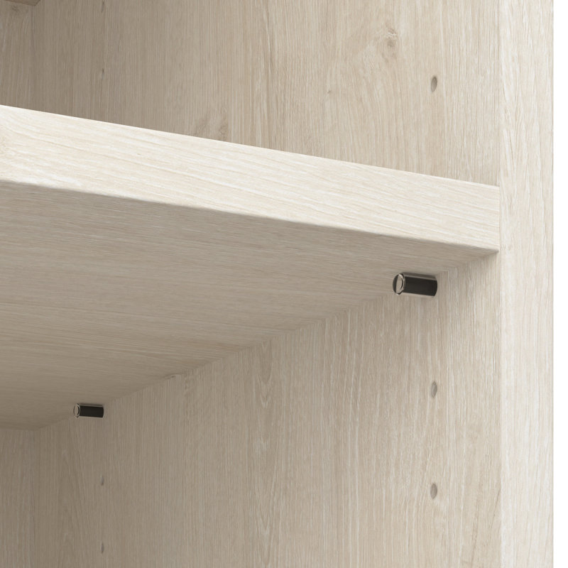 Alvaretta 25'' Closet System, Linen White Oak