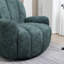 Fauteuil pivotant capitonné Broderic Petal-1875941641