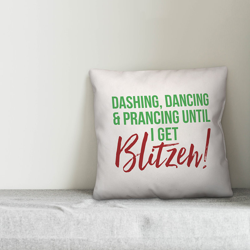  Housse de coussin Get Blitzen, 16 po x 1 po