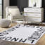 Tapis noir et blanc Demetrey-1855713413