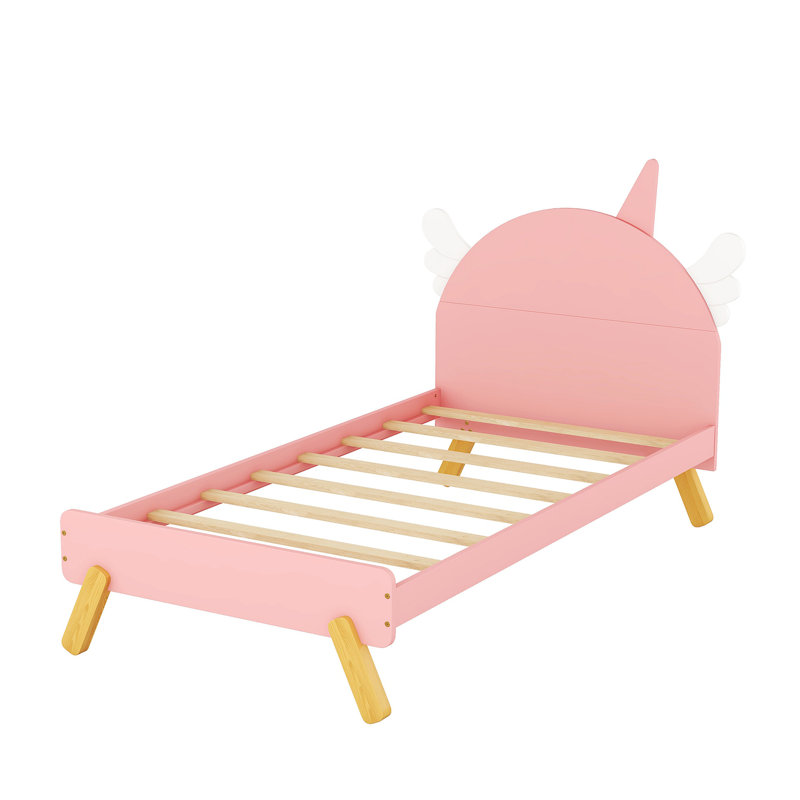 Base de lit plateforme avec tête de lit Hatherleigh, Simple