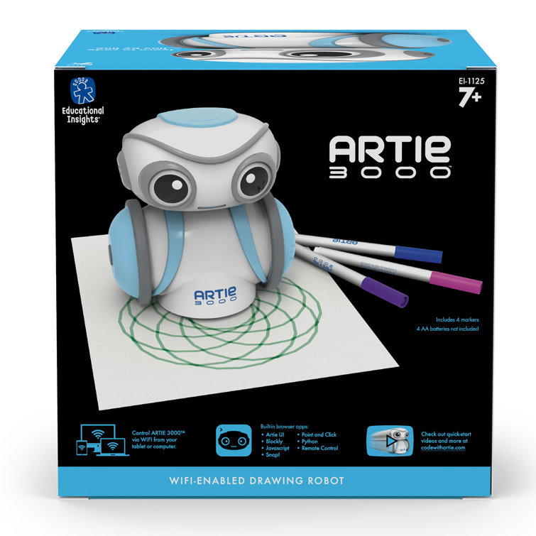 Educational Insights Artie Max STEM Coding Robot Toy with 5