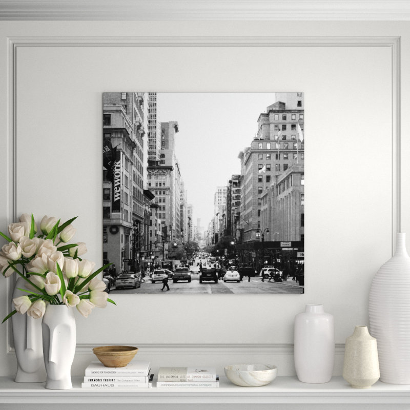 Another Day Begins Print by Guseul Park, 36" H x 36" W, Glass Coat