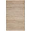 Tapis de couleur unie en jute et en denim tissé à la main Chupp-26830661