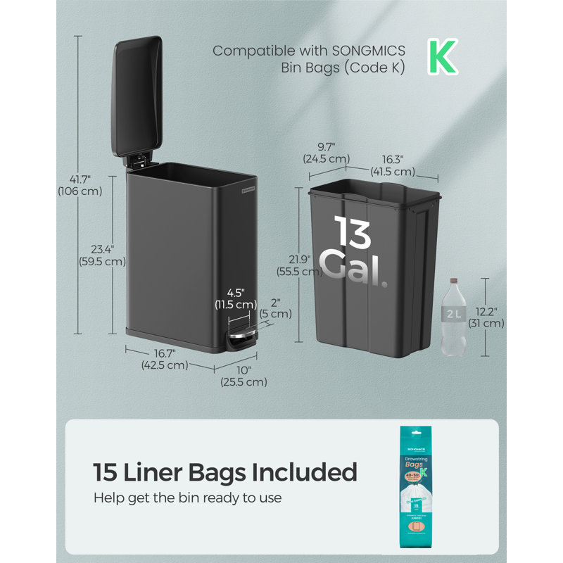 Recycling Bin - 50 L