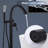 Double Handle Floor Mounted Tub Filler With Handshower-70285724