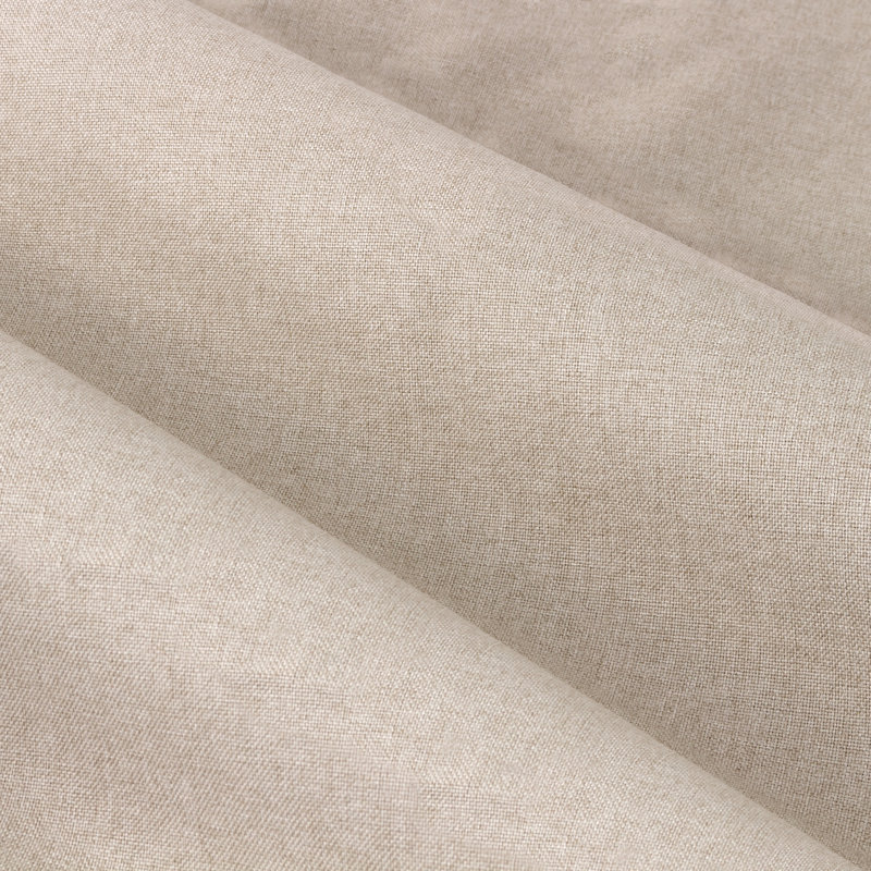 Dawn 100% Blackout Thermal Eyelet Curtains, Linen, 168cm Width x 229cm Drop