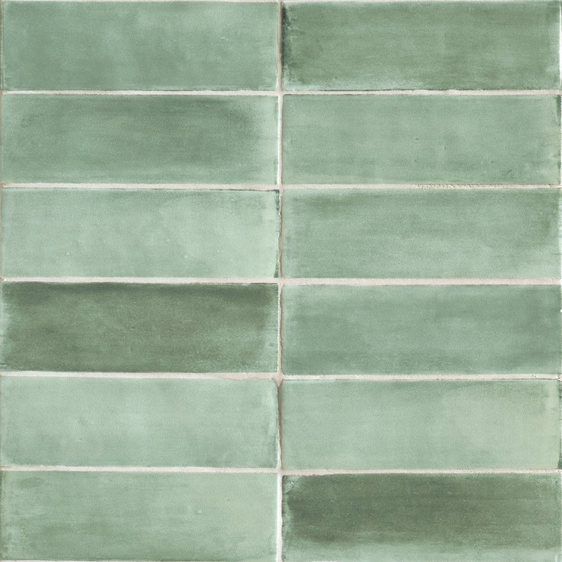 Italian Glazed Matte Garden 2 x 6.5