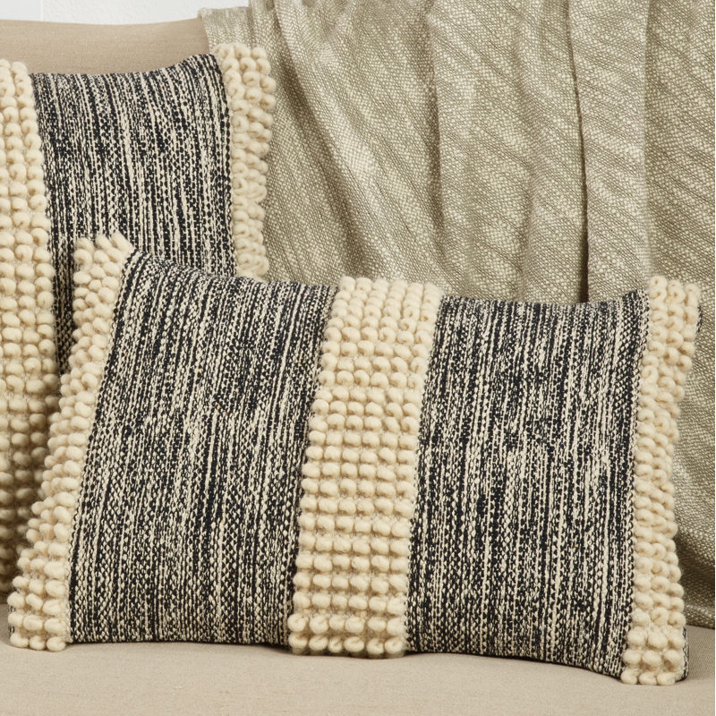 Housse et insert pour coussin lombaire Dottie Collection, Plumes
