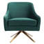 Fauteuil en velours Skye-536850057