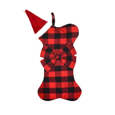 Christmas Decoration Socks Festival Printing Gift Bag Pendant Candy Bag
