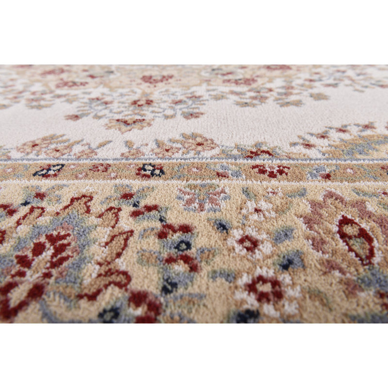 Oriental Area Rug, Round 133cm