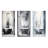 Bathroom Minimalist Elegance I - Bathroom Canvas Art Print Set Of 3-343674836-343674826