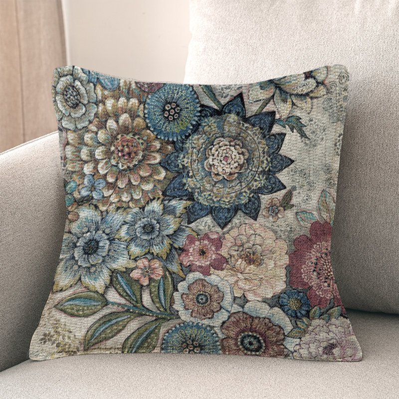  Coussin décoratif Boho Bouquet