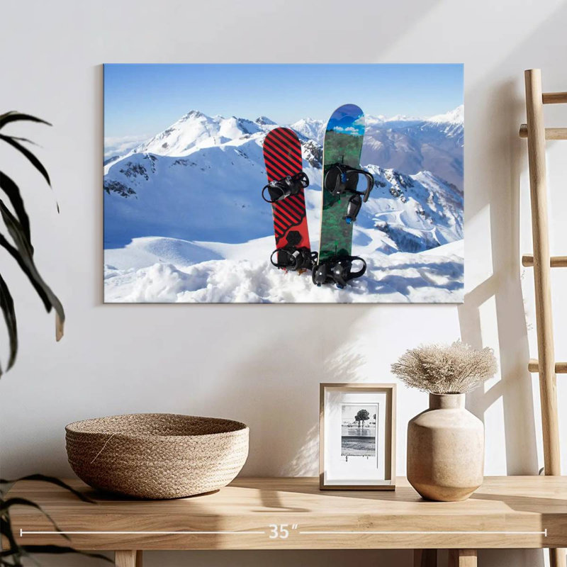 Two snowboards Sireci, H 16 po x l 24 po