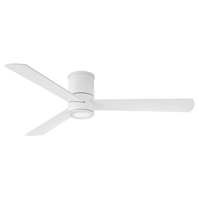 Ventilateur intelligent DEL Hinkley, Blanc mat, Blanc mat