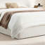 Lit plateforme tapissier à oreilles Woodcroft-590560000