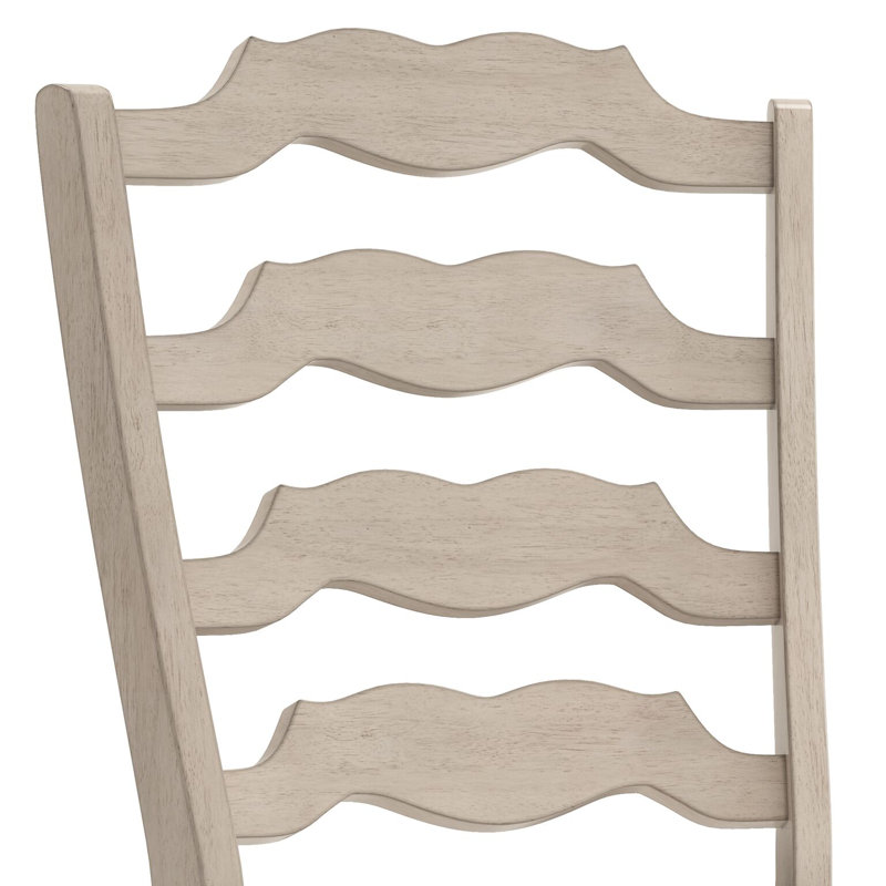 Tabouret de bar et de comptoir pivotant Fortville, Blanc antique, Tabouret de comptoir (assise de 24 po de hauteur)