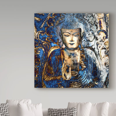 «Inner Orientation» de Tellaro, reproduction de peinture acrylique sur toile tendue