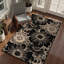 Tapis antidérapant à motif floral-128966071