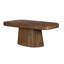 Table basse Ekta en bois d'acacia massif, brun