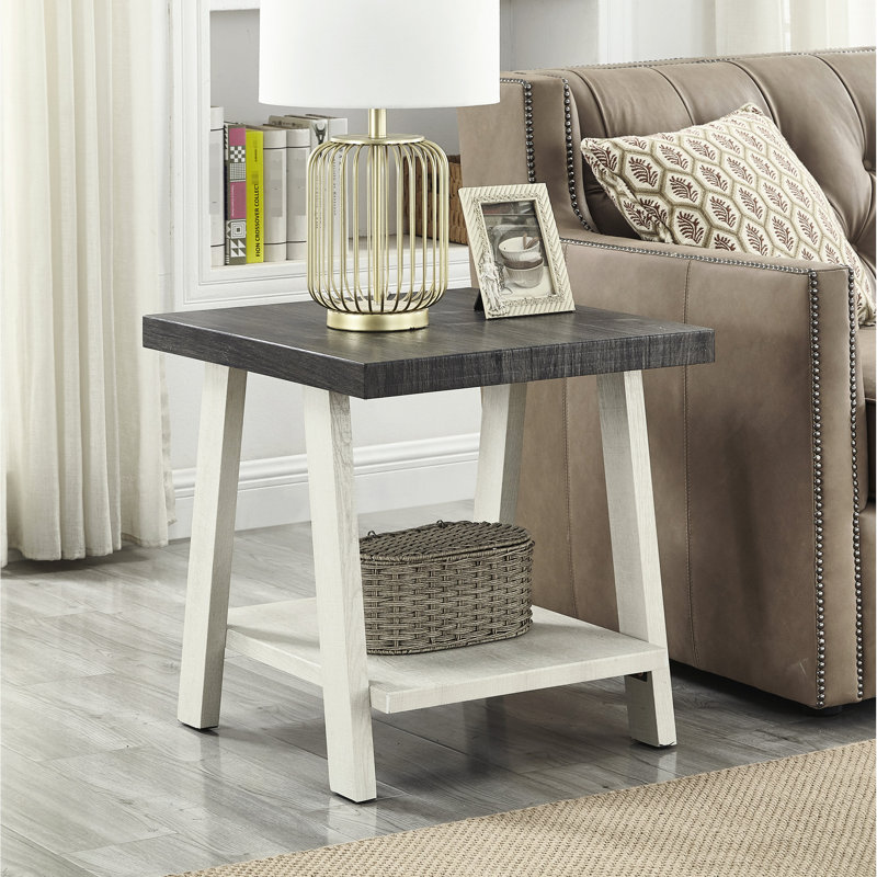 Table de bout en bois Style