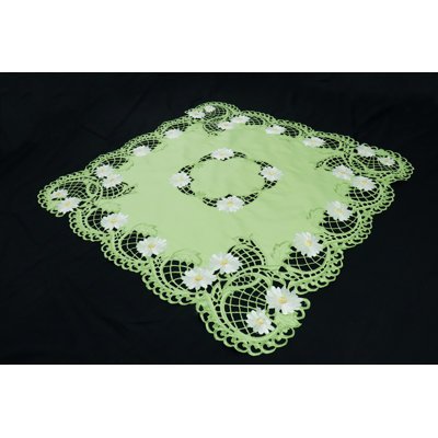 Mcdevitt Floral Square Table Topper