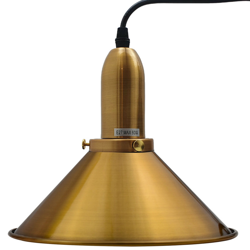 Guerrero 1 - Light Dome Pendant, Yellow Brass
