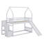 Lit superposé avec glissière convertible House, escalier de rangement pouvant être placé à gauche ou à droite-2122007544