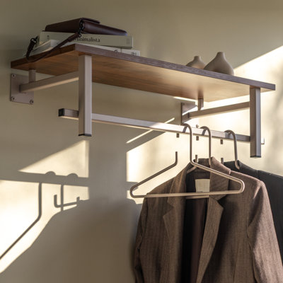 Metal Wall Wall Mounted Coat Rack