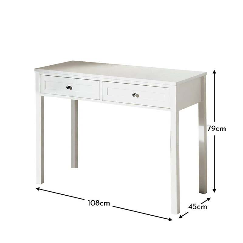 Merrigan Dressing Table, White