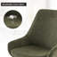 Chaise de bureau en lin Loklun-349842863