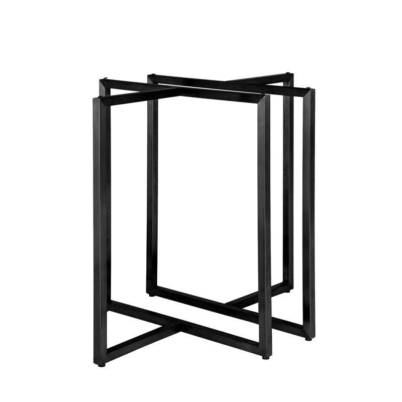 Base de table H 29,1 po Wadley, Noir, noir, noir, noir