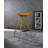 Batiz Upholstered Counter Stool with Metal Frame