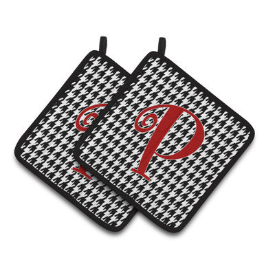 Caroline's Treasures Houndstooth Polyester Potholder