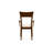 Ingrid 19.25'' H Upholstered Cherry Armchair-22354360-59696587