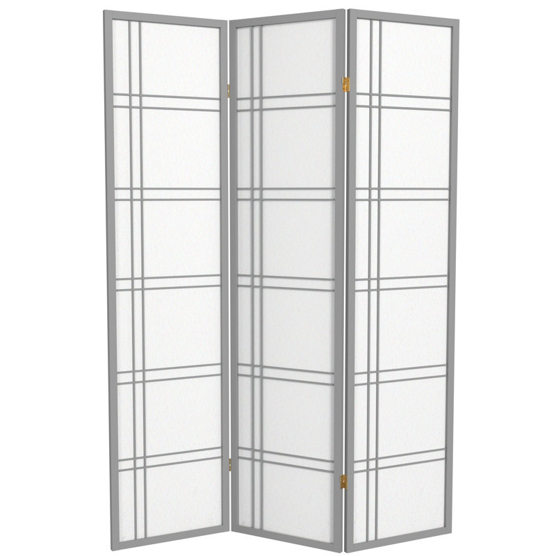 Cloison en papier de riz pliable Keitez, Blanc, 3