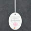 Grandparents To Be Oval Shaped Ceramic Ornament