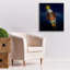 Toile épique Graffiti «Mouse In Space» par John Hovenstine, 26 po x 30 po-1093754456