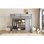 Wood Loft Bed With Wardrobe, Shelves And  Cabinet