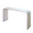 Washed White Console Table, 59In Entryway Table, Curved Waterfall-Style Table,Console Table With Wood Beads,Entrance Table For Entryway, Hallway, Living Room, Foyer, Corridor, Office-164260355