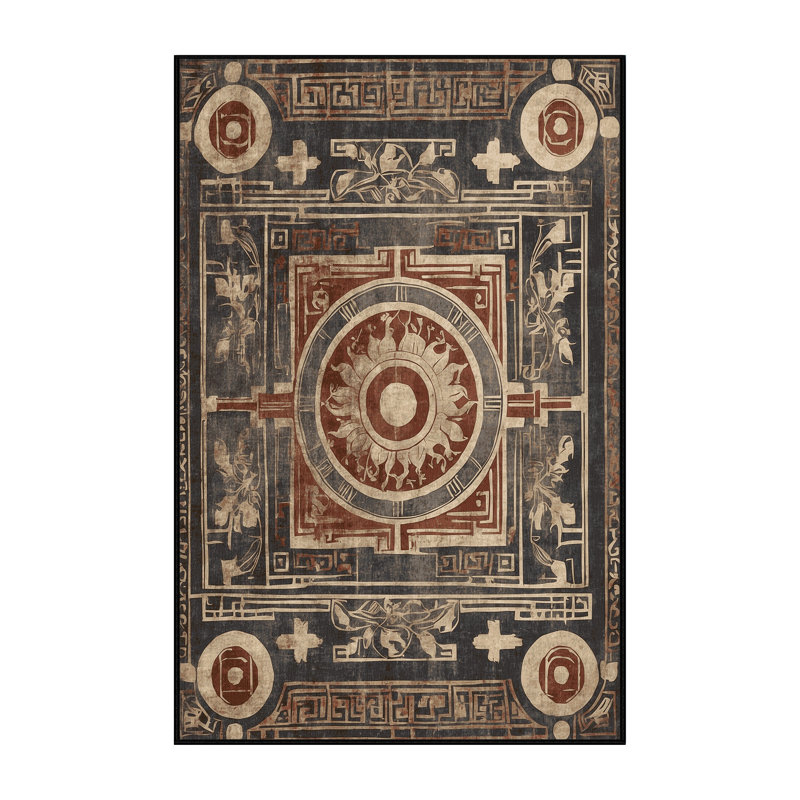 Peloponnesian Harmony Rug, Rectangle 5' x 8'