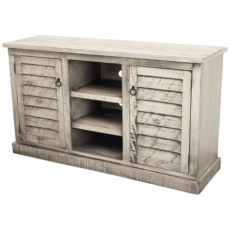 Magana Media Console, Rustic Driftwood