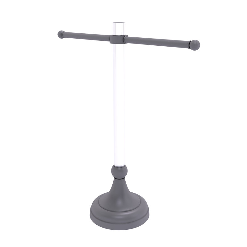 Porte-serviettes de comptoir Jarrell, Gris mat
