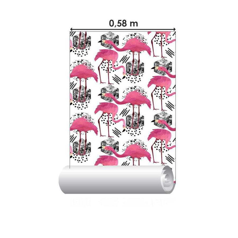 Rouleau de papier peint adhésif lisse L 126 po x l 24 po Roehl
