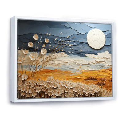 Nuage prairies collages VII - impression