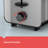 Black+Decker 2 Slice Stainless Steel Toaster