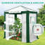 Serre de jardin portative 6 x 4 pi-116982926